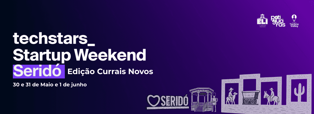 Banner do evento Startup Weekend Seridó: Edição Currais Novos