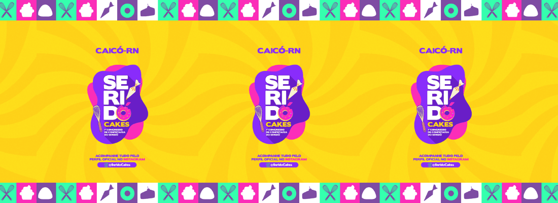 Banner do evento Seridó Cakes